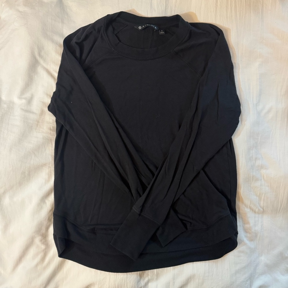 Athleta Mindset Sweater Size S Black